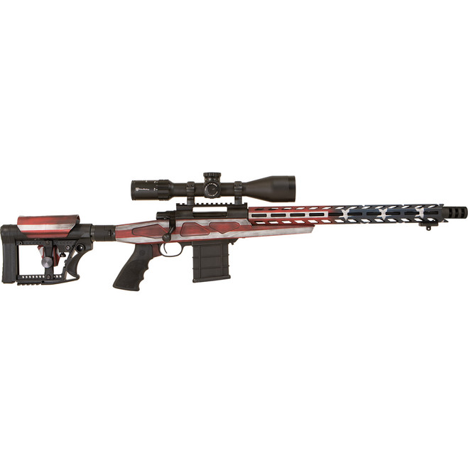 Howa M1500 Gen 2 American Flag Chassis Rifle 308 Win. 16.25 in. American Flag Package Howa M1500 Gen 2 American Flag Chassis Rifle 308 Win. 16.25 in. American Flag Package