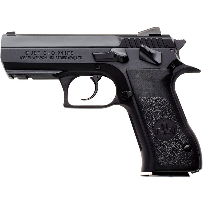 IWI Jericho 941 Enhanced Polymer Side Pistol 9mm 3.8 Black 17 rd