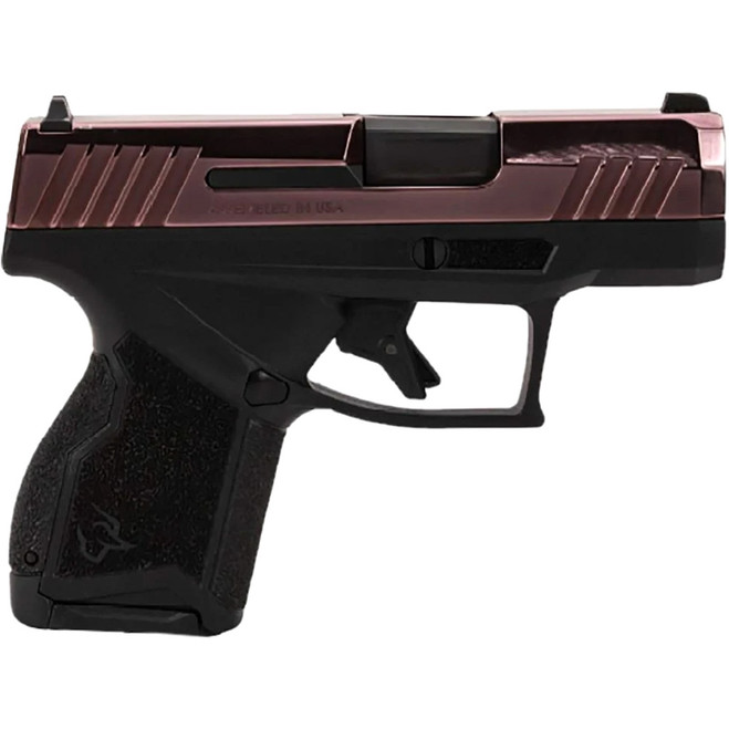 Taurus GX4 Pistol 9mm 3 in. Black Frame / PVD Rose Gold Slide 10