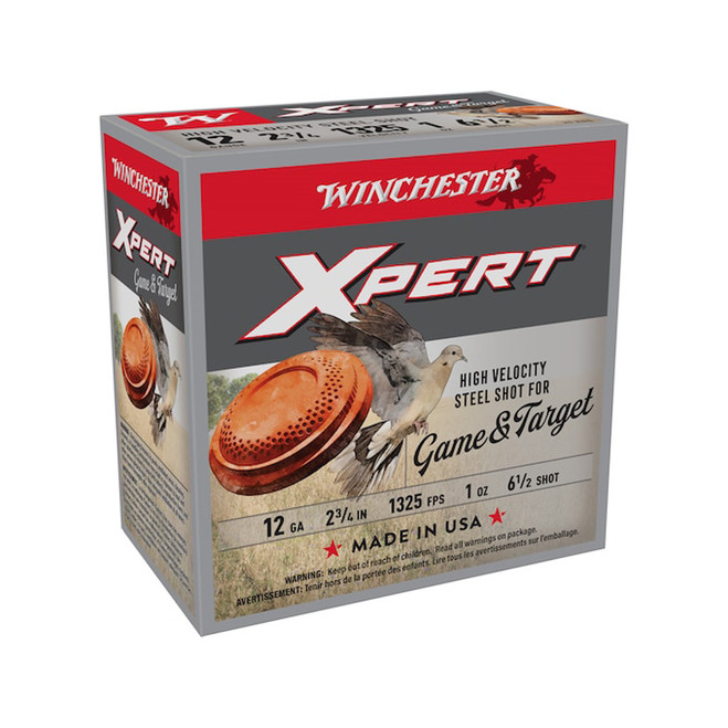 Winchester Super-X Xpert Hi-Velocity Steel 12 ga. 2.75 in. 1 oz. 6.5 Shot 25 rd. Winchester Super-X Xpert Hi-Velocity Steel 12 ga. 2.75 in. 1 oz. 6.5 Shot 25 rd.