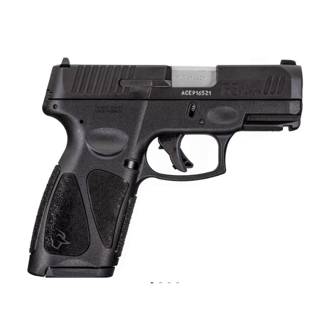 Taurus G3X SR Pistol 9mm 3.26 in. Black 15 rd.