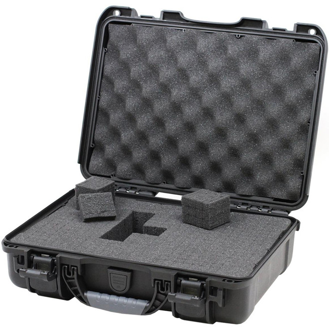Nanuk Pistol and Accessory Hard Case w/Foam Black 13.2 in. x 9.2 in. x 3.8 in. Nanuk Pistol and Accessory Hard Case w/Foam Black 13.2 in. x 9.2 in. x 3.8 in.