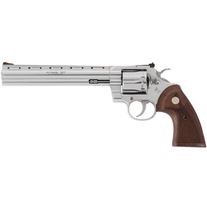 Colt Python Revolver 357 Mag 8 in. Stainless 6 rd. Colt Python Revolver 357 Mag 8 in. Stainless 6 rd.