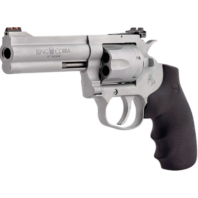Colt King Cobra Target Revolver 357 Mag 4.25 in. Matte Stainless 6 rd. Colt King Cobra Target Revolver 357 Mag 4.25 in. Matte Stainless 6 rd.
