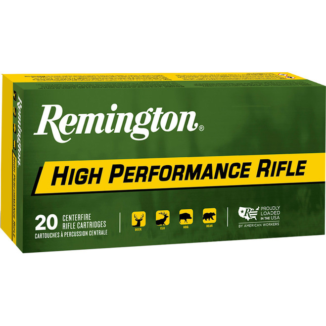Remington High Performance Rifle Ammo 375 Rem. Ultra Mag. 270 gr. SP 20 rd.