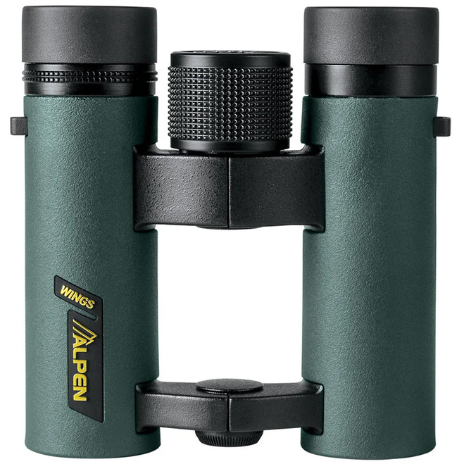 Alpen Wings Binoculars 8X26 Wide Angle, Open Bridge, BAK4 Glass, Green Alpen Wings Binoculars 8X26 Wide Angle, Open Bridge, BAK4 Glass, Green