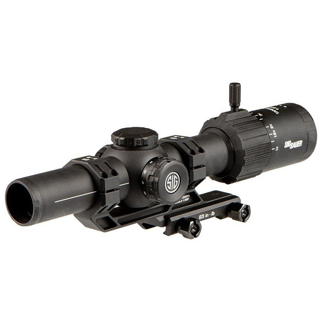 Sig Sauer Tango MSR Scope 1-8x24 Illuminated BDC8 w/ Mount Black Sig Sauer Tango MSR Scope 1-8x24 Illuminated BDC8 w/ Mount Black
