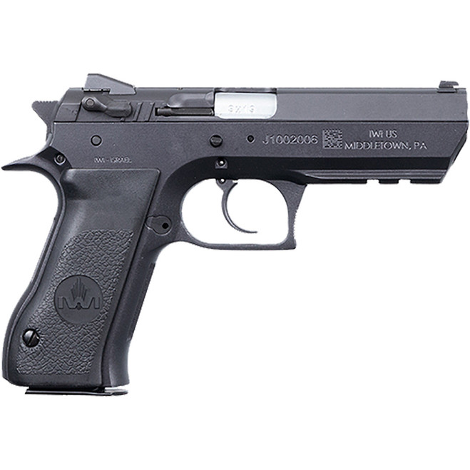 IWI Jericho 941 Steel Side Pistol with Decocker 9mm 4.4 in. Black 16 rd. IWI Jericho 941 Steel Side Pistol with Decocker 9mm 4.4 in. Black 16 rd.