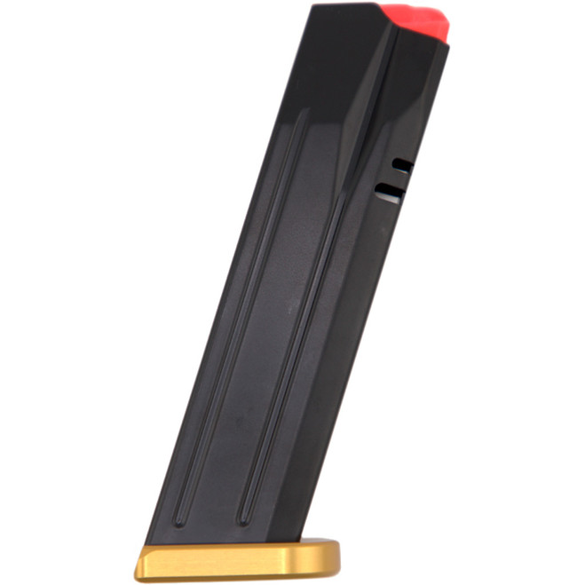 CZ Pistol Magazine 9mm 19 rd Comp-Ready Gld Base Pad Fits P-10 F,P-09 CZ Pistol Magazine 9mm 19 rd Comp-Ready Gld Base Pad Fits P-10 F,P-09