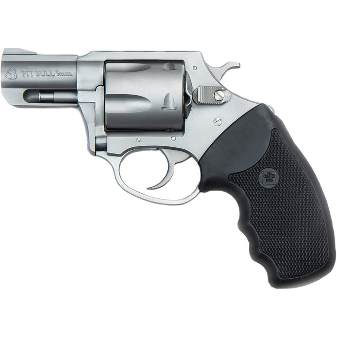 Charter Arms Pit Bull Revolver 9mm Stainless Steel Full Grip 2.2 in. 5 rd.