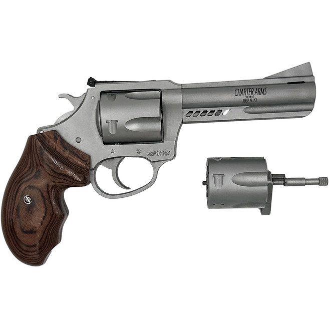 Charter Arms Double Dog Revolver 357 MAG / 9mm 4.2 in Black
