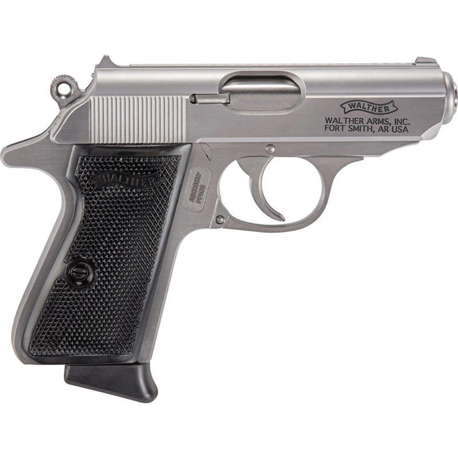 Walther PPK/S Pistol 32 ACP 3.3 in. Stainless 7 rd. Walther PPK/S Pistol 32 ACP 3.3 in. Stainless 7 rd.