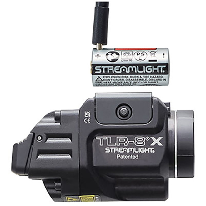 Streamlight TLR-8-X System 500 Lumen w/battery & Pressure Switch Streamlight TLR-8-X System 500 Lumen w/battery & Pressure Switch