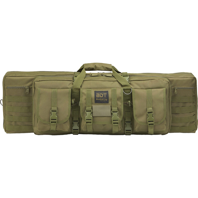 Bulldog Deluxe Single Tactical Rifle Case Seal Grey 36 in.