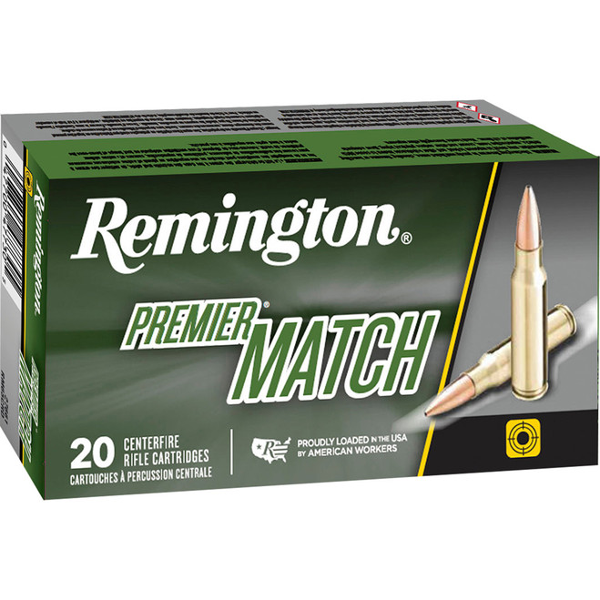 Remington Premier Match Centerfire Rifle Ammo 300 AAC Blackout 125 gr. MatchKing OTM 20 rd. Remington Premier Match Centerfire Rifle Ammo 300 AAC Blackout 125 gr. MatchKing OTM 20 rd.