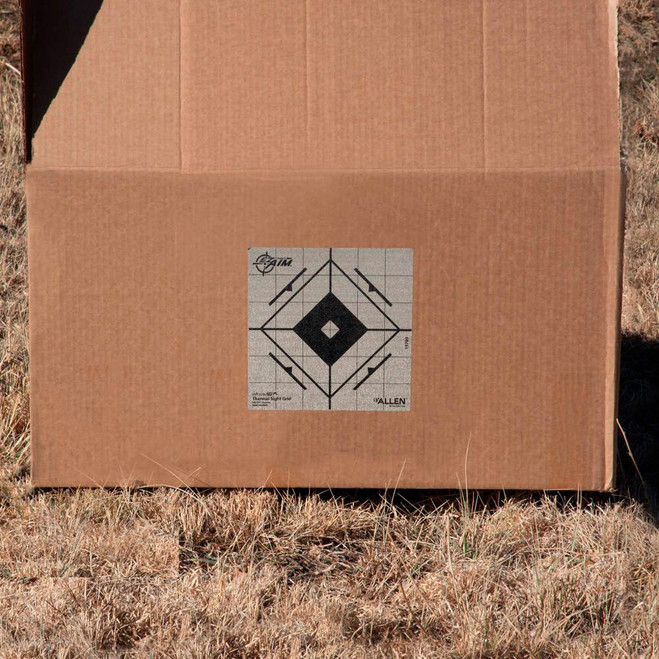 Ez Aim Adhesive Thermal Sight Grid Target 6in Ez Aim Adhesive Thermal Sight Grid Target 6in