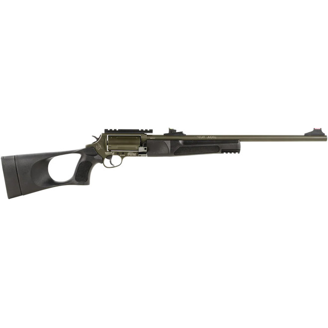 Rossi Circuit Judge Tuffy Rifle/Shotgun 45 COLT/410 ga. 18.5 in. Synthetic Moss Green Rossi Circuit Judge Tuffy Rifle/Shotgun 45 COLT/410 ga. 18.5 in. Synthetic Moss Green