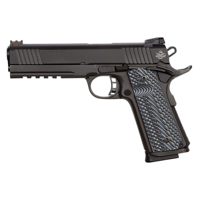 Rock Island TAC Ultra FS 1911 Pistol 10mm 5 in. Black Parkerized 8 rd. Rock Island TAC Ultra FS 1911 Pistol 10mm 5 in. Black Parkerized 8 rd.