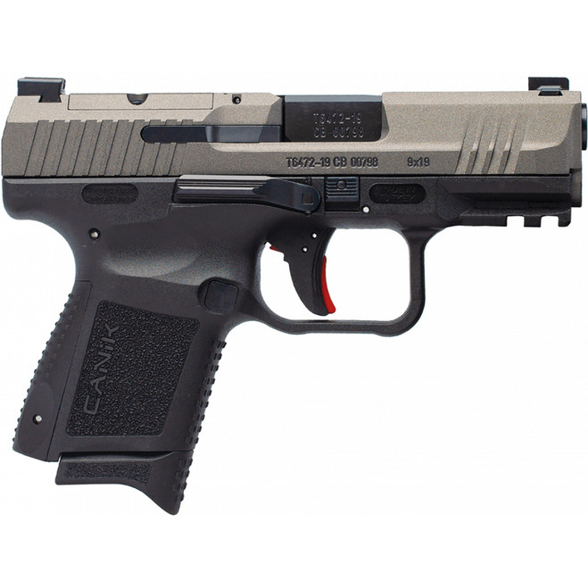 Canik TP9 Elite Sub Compact Pistol 9mm 3.60 in. Tungsten 12 & 15 rd.