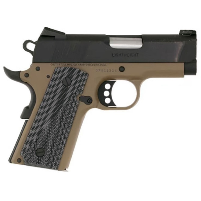 Colt 1911 Defender Pistol 9mm 3 in. Anodize / Blued 7 rd