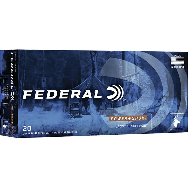 Federal Power-Shok Rifle Ammo 300 Blackout 150 gr. SP 20 rd. Federal Power-Shok Rifle Ammo 300 Blackout 150 gr. SP 20 rd.