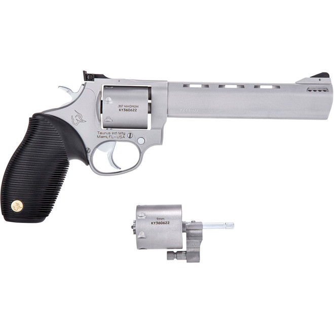 Taurus 692 Revolver 357 Mag./9mm 6.5 in. Stainless 7 rd. Taurus 692 Revolver 357 Mag./9mm 6.5 in. Stainless 7 rd.