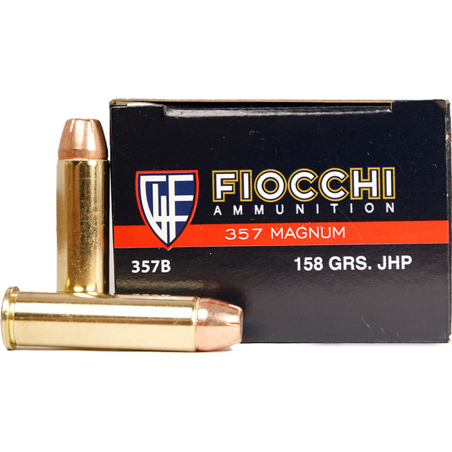 Fiocchi Shooting Dynamics Pistol Ammo 357 Mag 158 gr. Semi-Jacketed HP 50 rd. Fiocchi Shooting Dynamics Pistol Ammo 357 Mag 158 gr. Semi-Jacketed HP 50 rd.