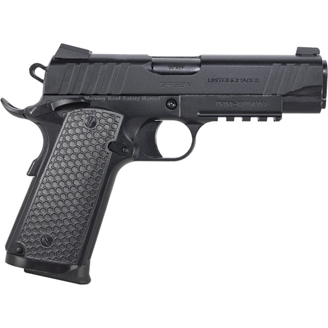 EAA Untouchable Commander 1911 Pistol 9mm 4.4 in. Black 9 rd