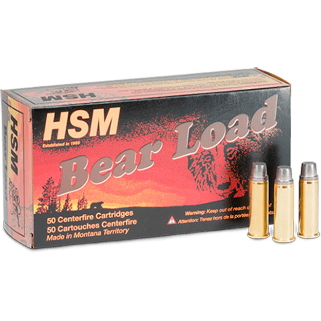 HSM Bear Load Ammunition 500 S&W 330 gr. 20 rd. HSM Bear Load Ammunition 500 S&W 330 gr. 20 rd.