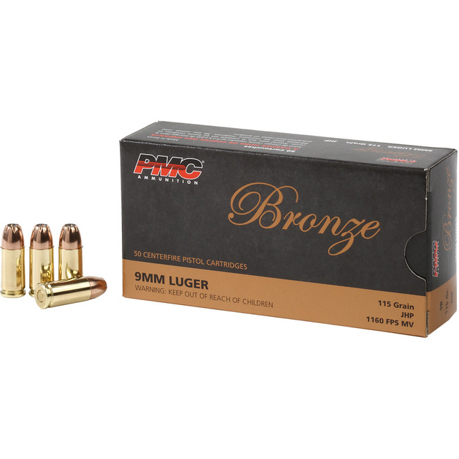 PMC Bronze Pistol Ammo 44 Rem Mag JHP 180 gr. 25 rd. - Freedom Armory