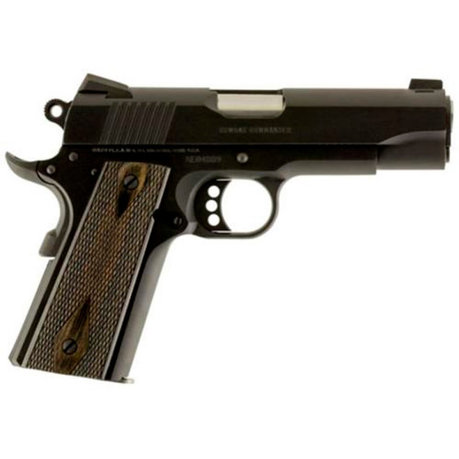 Colt 1911 Combat Commander Pistol 9mm 4.25 in. Blued 9 rd