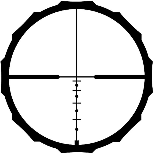 Crimson Trace Hardline Riflescope 3-9x40 BDC .223/5.56 Reticle