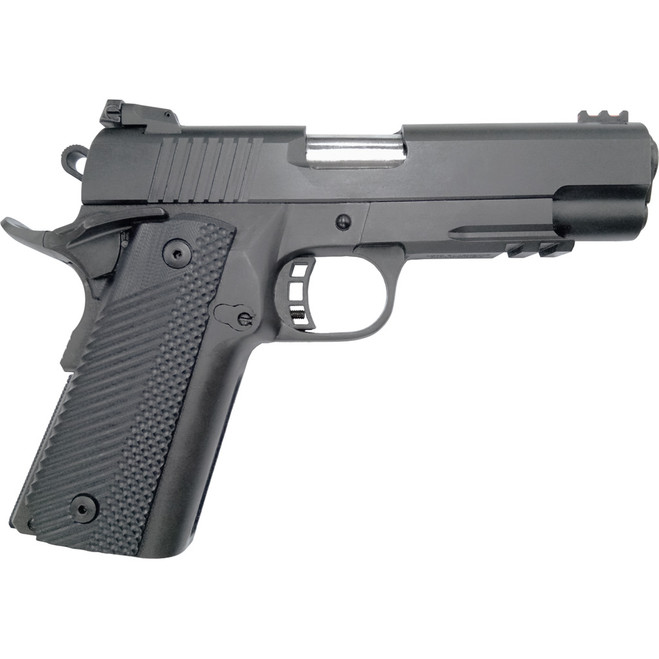 Rock Island TAC Ultra FS HC 1911 Pistol Combo 9mm/22TCM 5 in. Black Parkerized 17 rd. Rock Island TAC Ultra FS HC 1911 Pistol Combo 9mm/22TCM 5 in. Black Parkerized 17 rd.