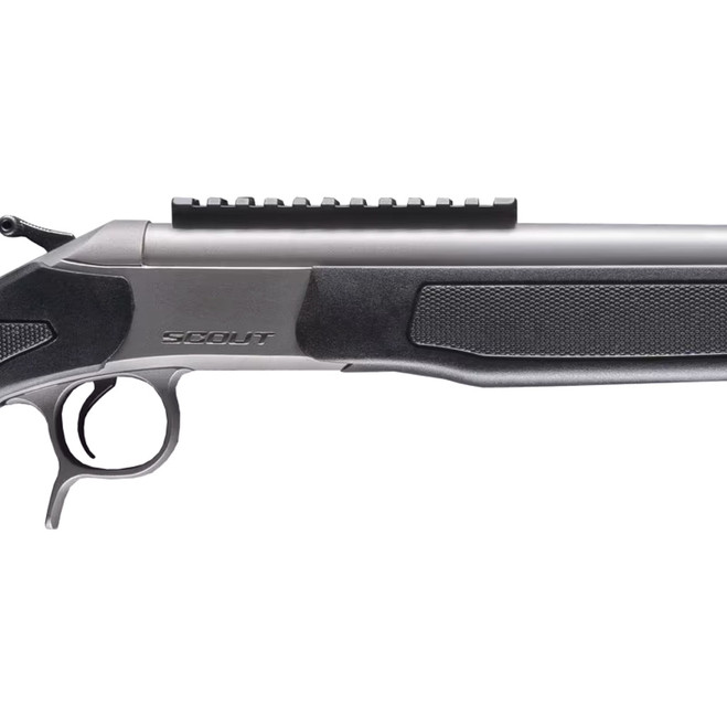 CVA Scout TD V3 Rifle 35 Whelen 22 in. Stainless/Black RH CVA Scout TD V3 Rifle 35 Whelen 22 in. Stainless/Black RH