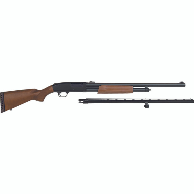 Mossberg 500 Combo Field/Deer Shotgun 12ga. Wood/Blued 3 in. RH Mossberg 500 Combo Field/Deer Shotgun 12ga. Wood/Blued 3 in. RH