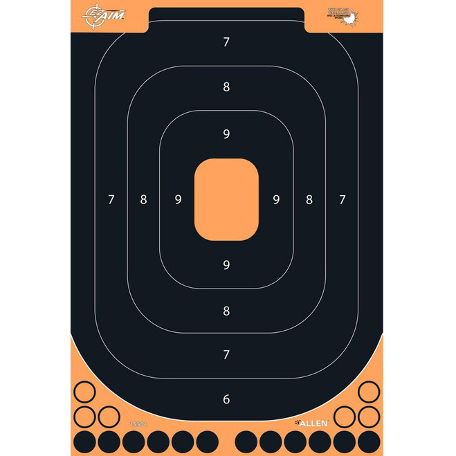 Allen Adhesive Splash Handgun Training Target 12"x18" 5pk Allen Adhesive Splash Handgun Training Target 12"x18" 5pk