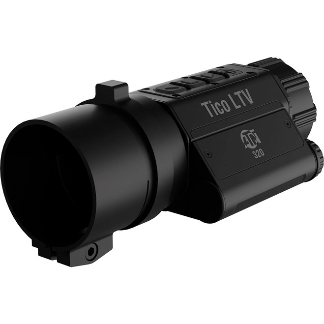 ATN TICO-LTV Thermal Clip-On Black 1X256X192 12 Micronw