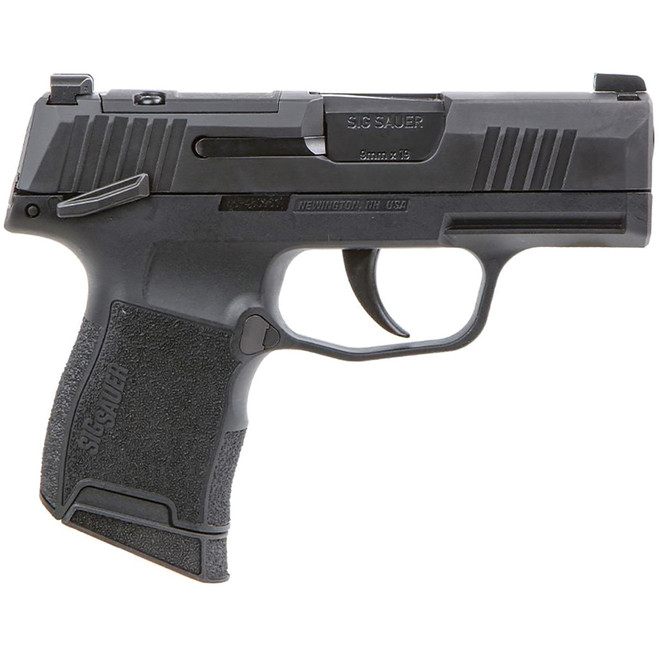 SIG Sauer P365 XMacro Pistol 9mm 3.7 in. 17+1 Black Safety
