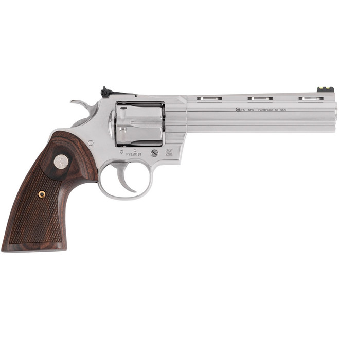 Colt Target Python Revolver 357 Mag 6 in. Stainless 6 rd. Colt Target Python Revolver 357 Mag 6 in. Stainless 6 rd.