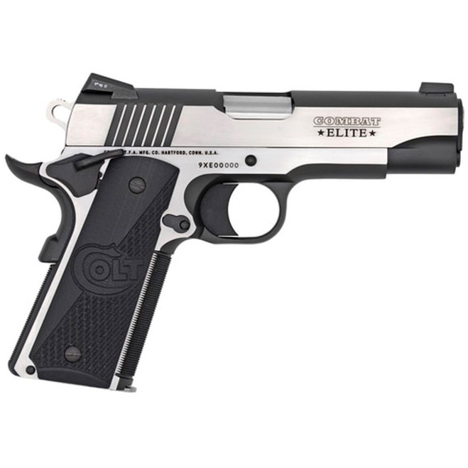 Colt 1911 Combat Elite Commander Pistol 9mm 5 in. TT Elite Two