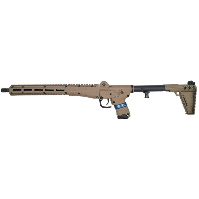 KelTec SUB2000 Gen 3 Rifle 9mm 16 in. Tan G19 Mag 15 rd. KelTec SUB2000 Gen 3 Rifle 9mm 16 in. Tan G19 Mag 15 rd.