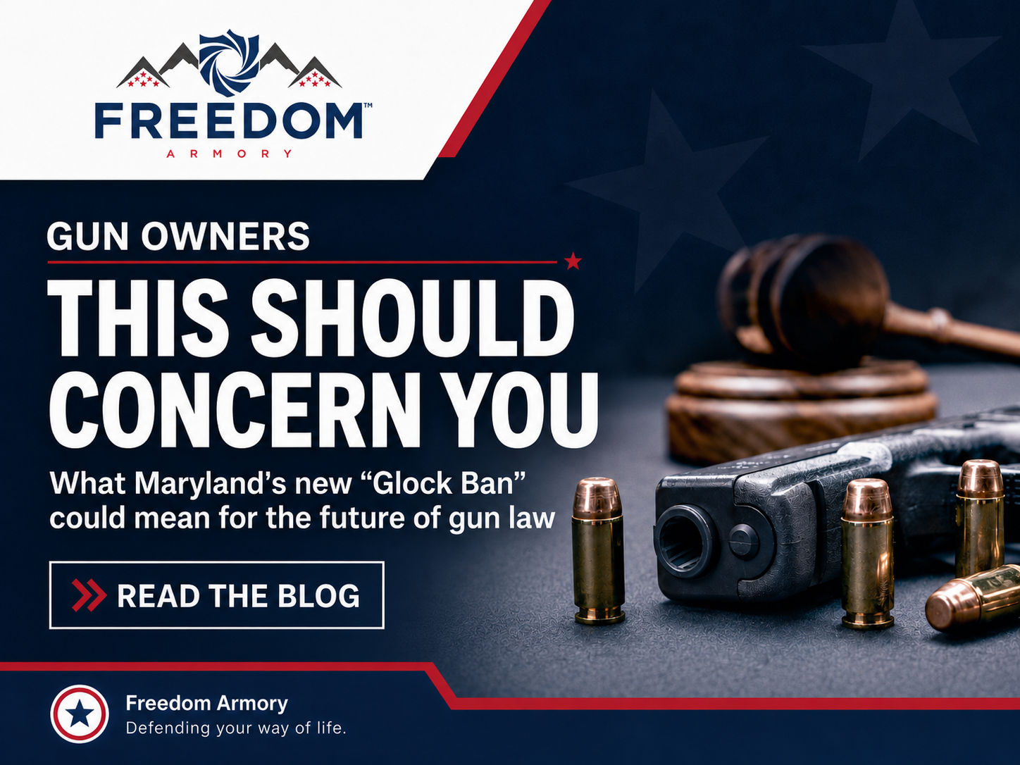 Why Gun Owners Should Be Concerned About Maryland's “Glock Ban”
