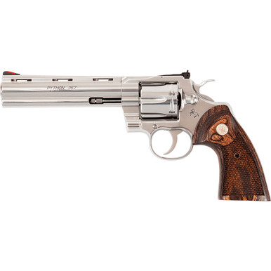 トイガン COLT PYTHON .357mag 6inch Colt Python Revolver 357 Mag 6 in. Stainless 6 rd. - Freedom Armory