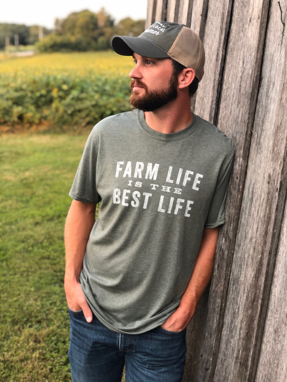 Farm Life is the Best Life - Shirt - Barn