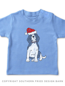 Santa's Dog Toddler Shirt