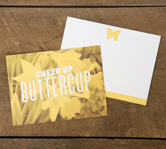 Cheerup Buttercup Card