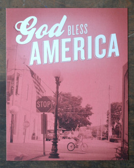 God Bless America Print