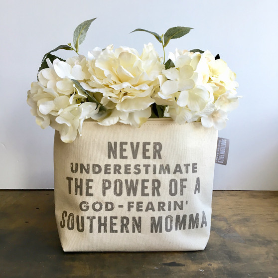 Never Underestimate The Power Of A God-Fearin' Southern Momma  Zipper Pouch