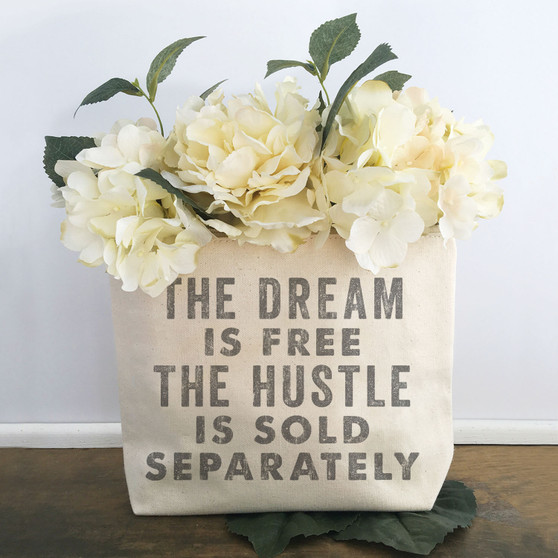 The Dream Is Free The Hustle Is Sold Separately - Zipper Pouch