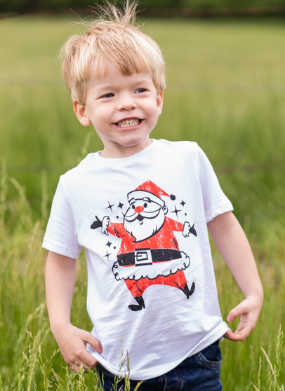 Jolly Santa- Toddler Shirt